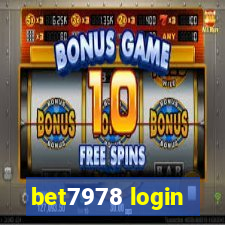 bet7978 login